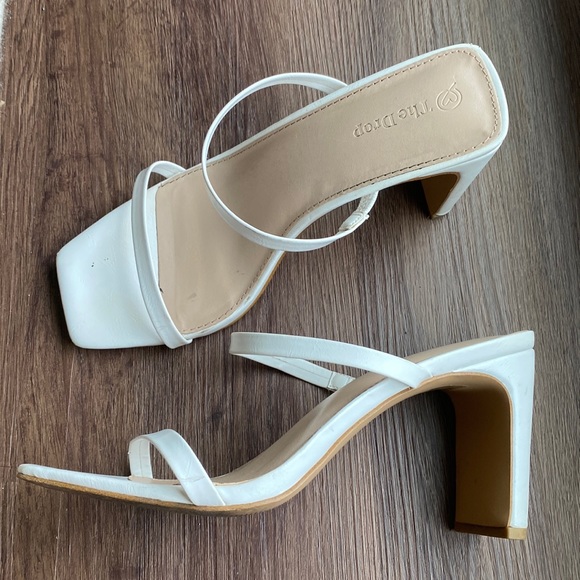 ✨BRIDAL✨ white slipper heels - Picture 2 of 6